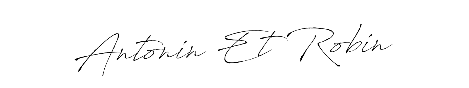 Once you've used our free online signature maker to create your best signature Antro_Vectra style, it's time to enjoy all of the benefits that Antonin Et Robin name signing documents. Antonin Et Robin signature style 6 images and pictures png