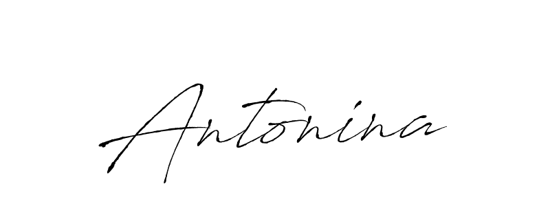 Make a beautiful signature design for name Antonina. Use this online signature maker to create a handwritten signature for free. Antonina signature style 6 images and pictures png