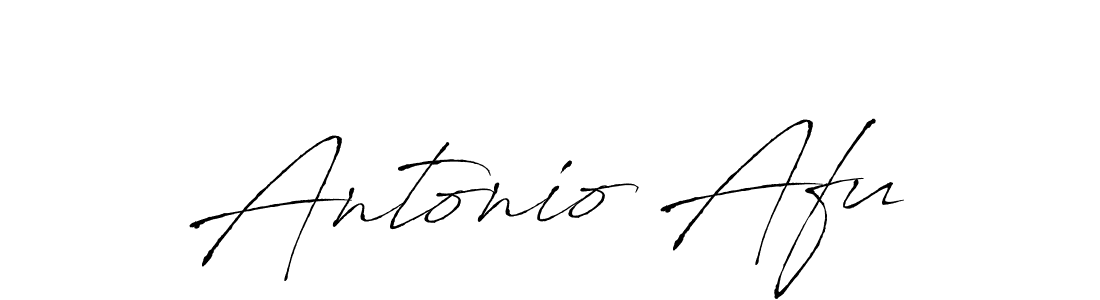 How to make Antonio Afu name signature. Use Antro_Vectra style for creating short signs online. This is the latest handwritten sign. Antonio Afu signature style 6 images and pictures png