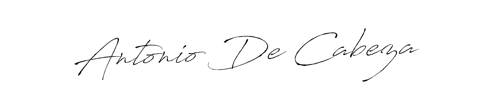 Make a short Antonio De Cabeza signature style. Manage your documents anywhere anytime using Antro_Vectra. Create and add eSignatures, submit forms, share and send files easily. Antonio De Cabeza signature style 6 images and pictures png