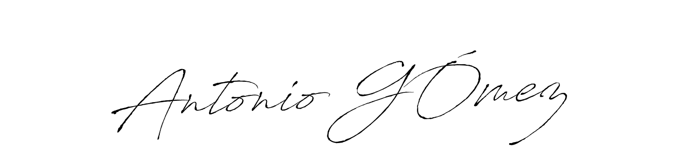 Use a signature maker to create a handwritten signature online. With this signature software, you can design (Antro_Vectra) your own signature for name Antonio GÓmez. Antonio GÓmez signature style 6 images and pictures png