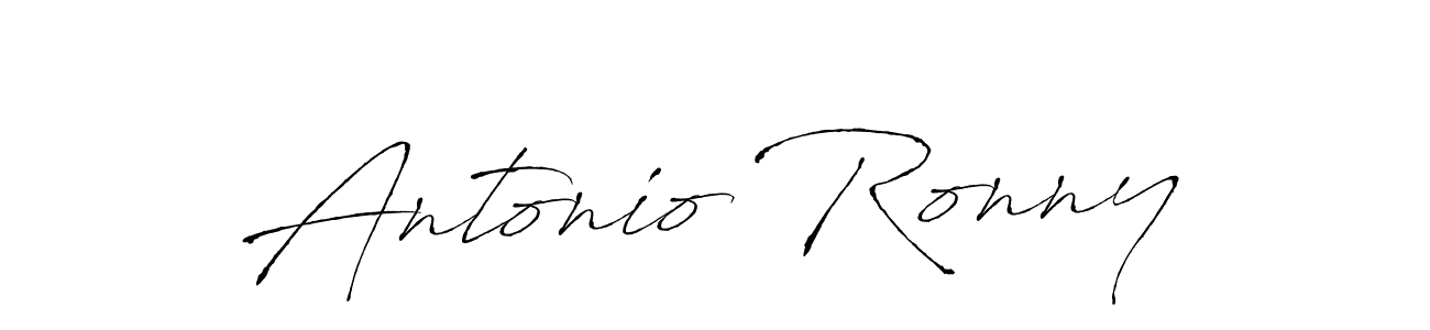 See photos of Antonio Ronny official signature by Spectra . Check more albums & portfolios. Read reviews & check more about Antro_Vectra font. Antonio Ronny signature style 6 images and pictures png