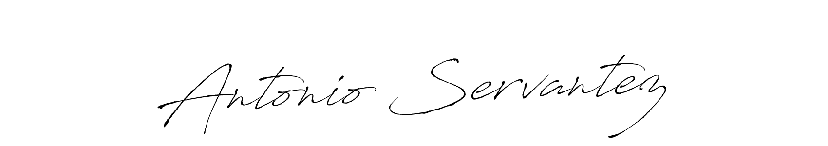 Make a beautiful signature design for name Antonio Servantez. Use this online signature maker to create a handwritten signature for free. Antonio Servantez signature style 6 images and pictures png