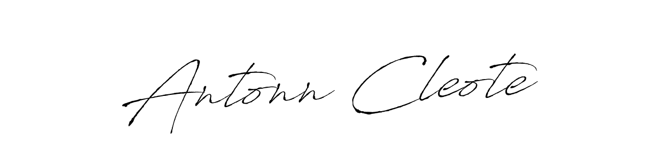 Use a signature maker to create a handwritten signature online. With this signature software, you can design (Antro_Vectra) your own signature for name Antonn Cleote. Antonn Cleote signature style 6 images and pictures png