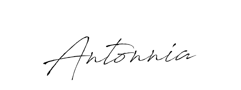 Make a beautiful signature design for name Antonnia. With this signature (Antro_Vectra) style, you can create a handwritten signature for free. Antonnia signature style 6 images and pictures png