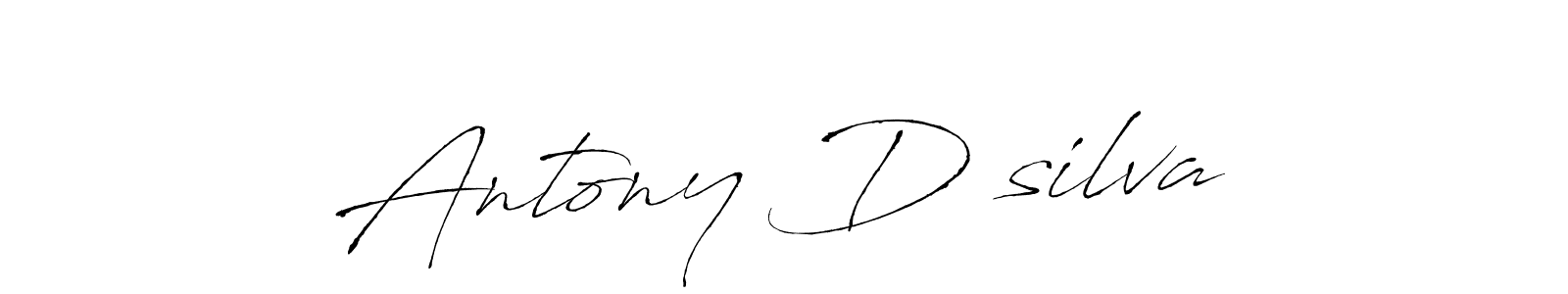 Antony D’silva stylish signature style. Best Handwritten Sign (Antro_Vectra) for my name. Handwritten Signature Collection Ideas for my name Antony D’silva. Antony D’silva signature style 6 images and pictures png