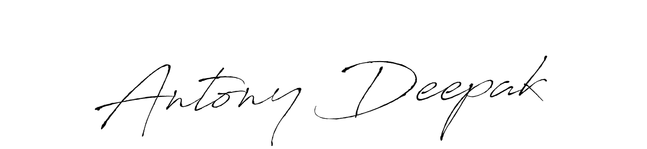 How to Draw Antony Deepak signature style? Antro_Vectra is a latest design signature styles for name Antony Deepak. Antony Deepak signature style 6 images and pictures png