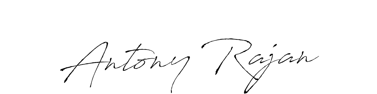 Use a signature maker to create a handwritten signature online. With this signature software, you can design (Antro_Vectra) your own signature for name Antony Rajan. Antony Rajan signature style 6 images and pictures png