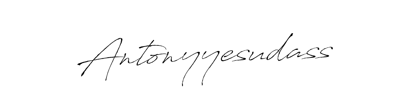 Make a beautiful signature design for name Antonyyesudass. With this signature (Antro_Vectra) style, you can create a handwritten signature for free. Antonyyesudass signature style 6 images and pictures png