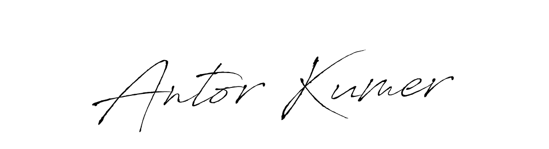 Create a beautiful signature design for name Antor Kumer. With this signature (Antro_Vectra) fonts, you can make a handwritten signature for free. Antor Kumer signature style 6 images and pictures png