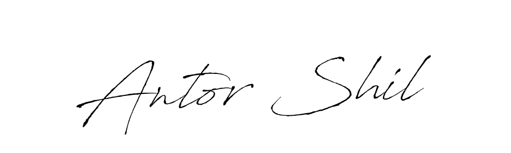 Create a beautiful signature design for name Antor Shil. With this signature (Antro_Vectra) fonts, you can make a handwritten signature for free. Antor Shil signature style 6 images and pictures png