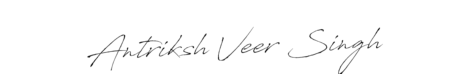 Antro_Vectra is a professional signature style that is perfect for those who want to add a touch of class to their signature. It is also a great choice for those who want to make their signature more unique. Get Antriksh Veer Singh name to fancy signature for free. Antriksh Veer Singh signature style 6 images and pictures png