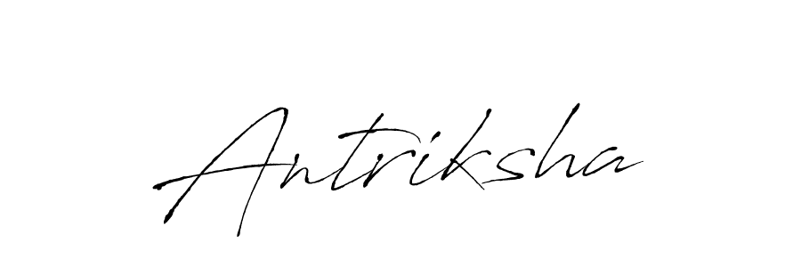 Antriksha stylish signature style. Best Handwritten Sign (Antro_Vectra) for my name. Handwritten Signature Collection Ideas for my name Antriksha. Antriksha signature style 6 images and pictures png