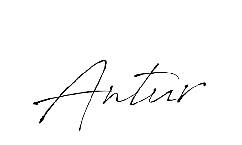 Here are the top 10 professional signature styles for the name Antur. These are the best autograph styles you can use for your name. Antur signature style 6 images and pictures png