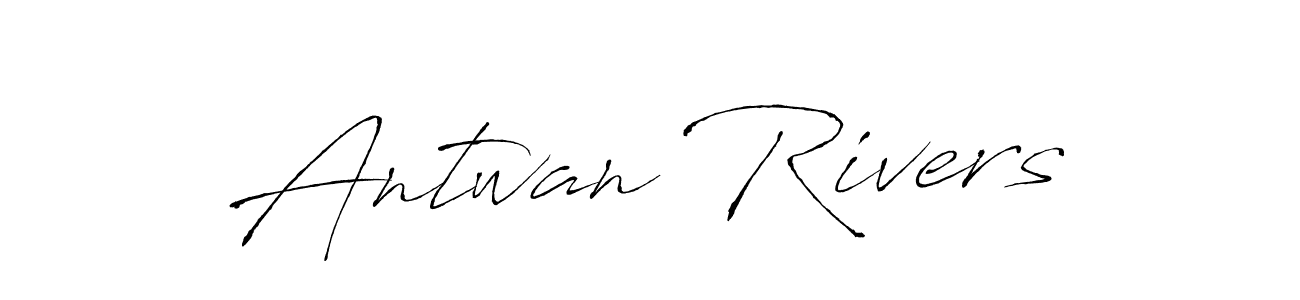 You should practise on your own different ways (Antro_Vectra) to write your name (Antwan Rivers) in signature. don't let someone else do it for you. Antwan Rivers signature style 6 images and pictures png