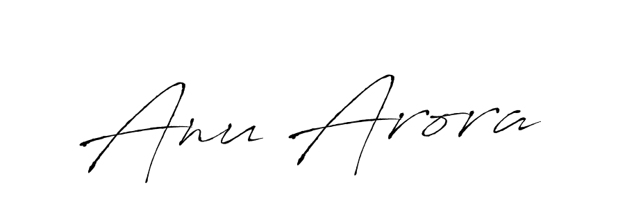 Make a beautiful signature design for name Anu Arora. Use this online signature maker to create a handwritten signature for free. Anu Arora signature style 6 images and pictures png