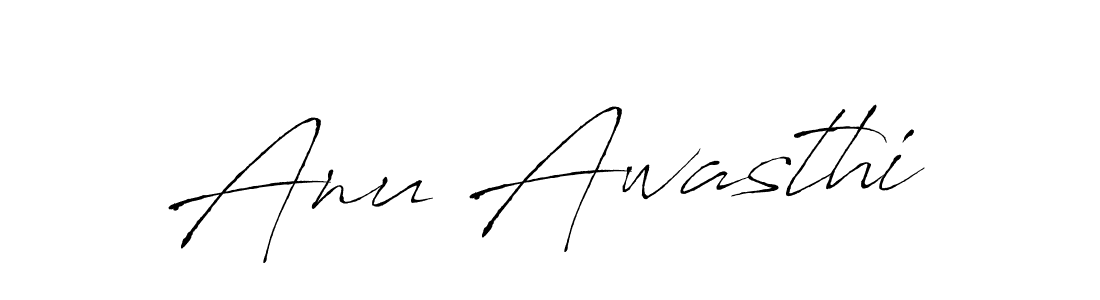 Antro_Vectra is a professional signature style that is perfect for those who want to add a touch of class to their signature. It is also a great choice for those who want to make their signature more unique. Get Anu Awasthi name to fancy signature for free. Anu Awasthi signature style 6 images and pictures png