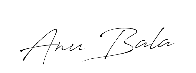 Anu Bala stylish signature style. Best Handwritten Sign (Antro_Vectra) for my name. Handwritten Signature Collection Ideas for my name Anu Bala. Anu Bala signature style 6 images and pictures png