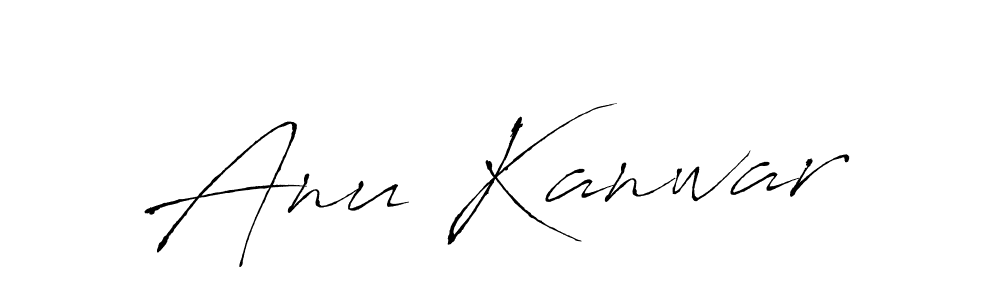 Make a beautiful signature design for name Anu Kanwar. Use this online signature maker to create a handwritten signature for free. Anu Kanwar signature style 6 images and pictures png