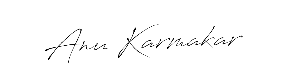 How to Draw Anu Karmakar signature style? Antro_Vectra is a latest design signature styles for name Anu Karmakar. Anu Karmakar signature style 6 images and pictures png