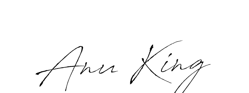 if you are searching for the best signature style for your name Anu King. so please give up your signature search. here we have designed multiple signature styles  using Antro_Vectra. Anu King signature style 6 images and pictures png