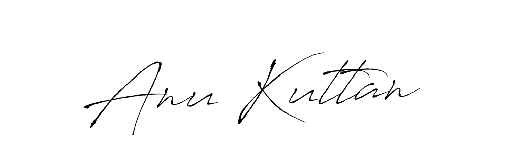 Use a signature maker to create a handwritten signature online. With this signature software, you can design (Antro_Vectra) your own signature for name Anu Kuttan. Anu Kuttan signature style 6 images and pictures png