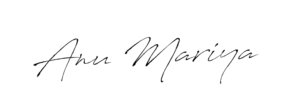 You should practise on your own different ways (Antro_Vectra) to write your name (Anu Mariya) in signature. don't let someone else do it for you. Anu Mariya signature style 6 images and pictures png