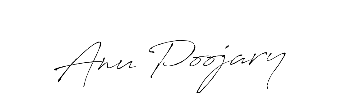 Make a short Anu Poojary signature style. Manage your documents anywhere anytime using Antro_Vectra. Create and add eSignatures, submit forms, share and send files easily. Anu Poojary signature style 6 images and pictures png