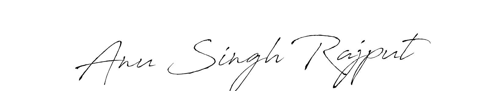 It looks lik you need a new signature style for name Anu Singh Rajput. Design unique handwritten (Antro_Vectra) signature with our free signature maker in just a few clicks. Anu Singh Rajput signature style 6 images and pictures png