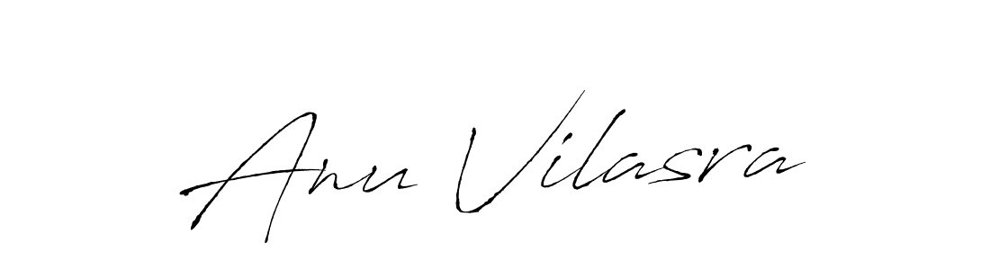 Also we have Anu Vilasra name is the best signature style. Create professional handwritten signature collection using Antro_Vectra autograph style. Anu Vilasra signature style 6 images and pictures png