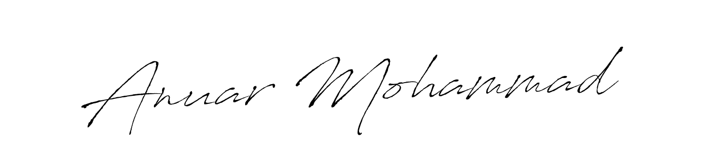 You can use this online signature creator to create a handwritten signature for the name Anuar Mohammad. This is the best online autograph maker. Anuar Mohammad signature style 6 images and pictures png