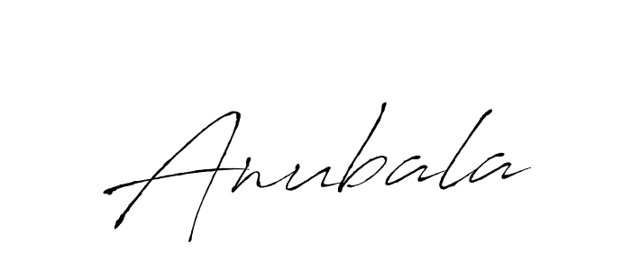 Make a beautiful signature design for name Anubala. Use this online signature maker to create a handwritten signature for free. Anubala signature style 6 images and pictures png