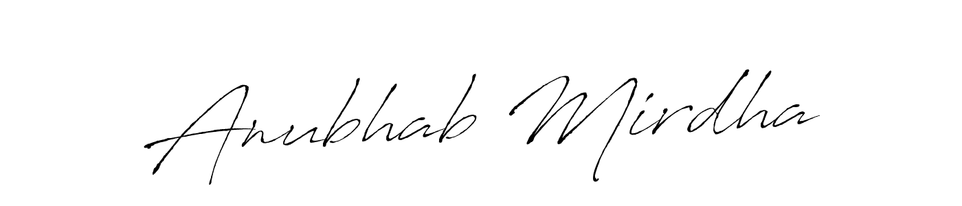 You should practise on your own different ways (Antro_Vectra) to write your name (Anubhab Mirdha) in signature. don't let someone else do it for you. Anubhab Mirdha signature style 6 images and pictures png