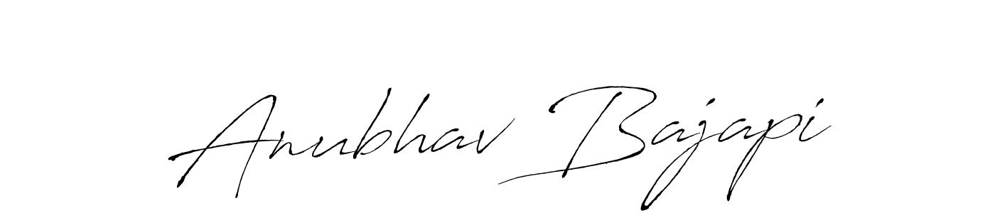 The best way (Antro_Vectra) to make a short signature is to pick only two or three words in your name. The name Anubhav Bajapi include a total of six letters. For converting this name. Anubhav Bajapi signature style 6 images and pictures png