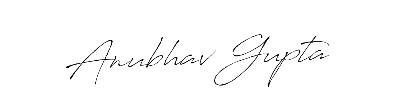 Also we have Anubhav Gupta name is the best signature style. Create professional handwritten signature collection using Antro_Vectra autograph style. Anubhav Gupta signature style 6 images and pictures png