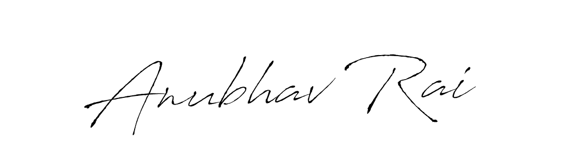 It looks lik you need a new signature style for name Anubhav Rai. Design unique handwritten (Antro_Vectra) signature with our free signature maker in just a few clicks. Anubhav Rai signature style 6 images and pictures png