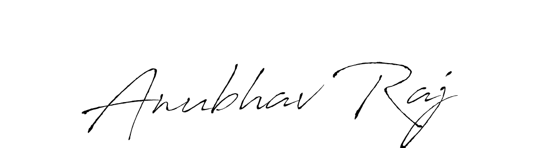 Anubhav Raj stylish signature style. Best Handwritten Sign (Antro_Vectra) for my name. Handwritten Signature Collection Ideas for my name Anubhav Raj. Anubhav Raj signature style 6 images and pictures png