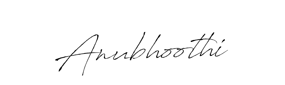 The best way (Antro_Vectra) to make a short signature is to pick only two or three words in your name. The name Anubhoothi include a total of six letters. For converting this name. Anubhoothi signature style 6 images and pictures png