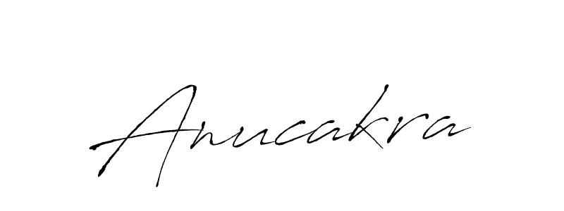 Anucakra stylish signature style. Best Handwritten Sign (Antro_Vectra) for my name. Handwritten Signature Collection Ideas for my name Anucakra. Anucakra signature style 6 images and pictures png