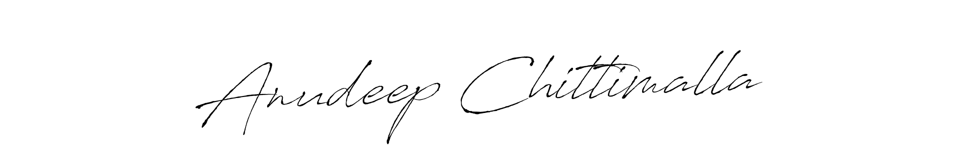 Make a short Anudeep Chittimalla signature style. Manage your documents anywhere anytime using Antro_Vectra. Create and add eSignatures, submit forms, share and send files easily. Anudeep Chittimalla signature style 6 images and pictures png