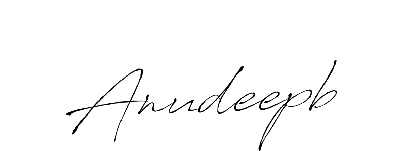 Also we have Anudeepb name is the best signature style. Create professional handwritten signature collection using Antro_Vectra autograph style. Anudeepb signature style 6 images and pictures png