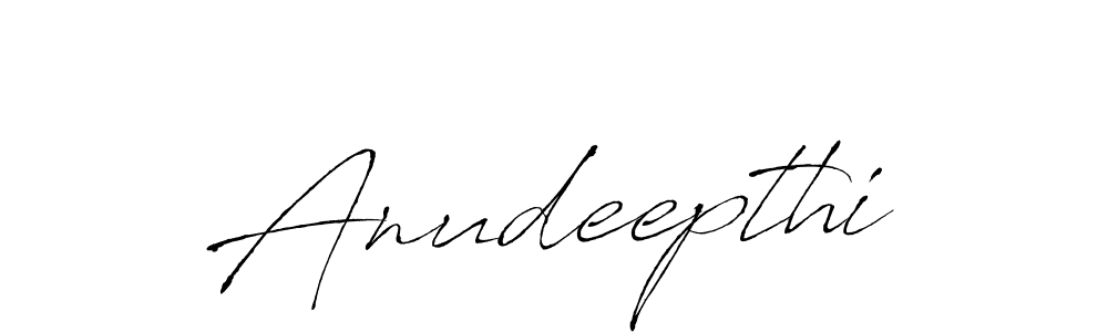 if you are searching for the best signature style for your name Anudeepthi. so please give up your signature search. here we have designed multiple signature styles  using Antro_Vectra. Anudeepthi signature style 6 images and pictures png