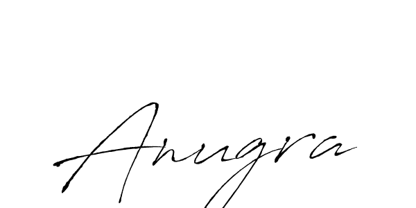 How to make Anugra signature? Antro_Vectra is a professional autograph style. Create handwritten signature for Anugra name. Anugra signature style 6 images and pictures png