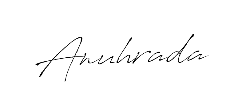 if you are searching for the best signature style for your name Anuhrada. so please give up your signature search. here we have designed multiple signature styles  using Antro_Vectra. Anuhrada signature style 6 images and pictures png