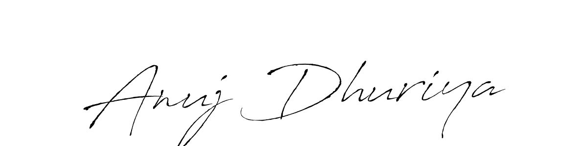 Use a signature maker to create a handwritten signature online. With this signature software, you can design (Antro_Vectra) your own signature for name Anuj Dhuriya. Anuj Dhuriya signature style 6 images and pictures png