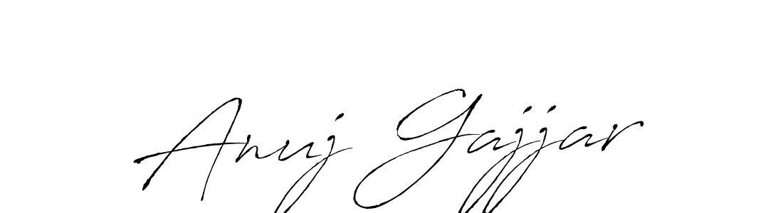 Make a beautiful signature design for name Anuj Gajjar. Use this online signature maker to create a handwritten signature for free. Anuj Gajjar signature style 6 images and pictures png