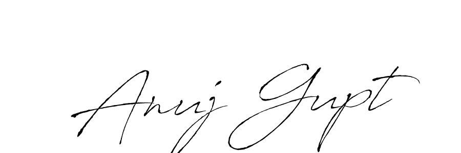 Antro_Vectra is a professional signature style that is perfect for those who want to add a touch of class to their signature. It is also a great choice for those who want to make their signature more unique. Get Anuj Gupt name to fancy signature for free. Anuj Gupt signature style 6 images and pictures png