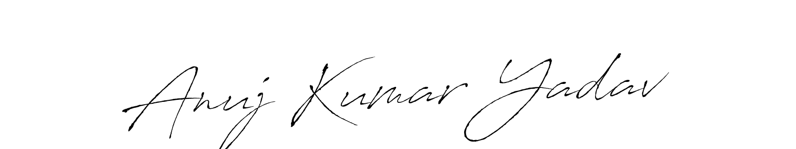 This is the best signature style for the Anuj Kumar Yadav name. Also you like these signature font (Antro_Vectra). Mix name signature. Anuj Kumar Yadav signature style 6 images and pictures png