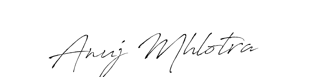 if you are searching for the best signature style for your name Anuj Mhlotra. so please give up your signature search. here we have designed multiple signature styles  using Antro_Vectra. Anuj Mhlotra signature style 6 images and pictures png