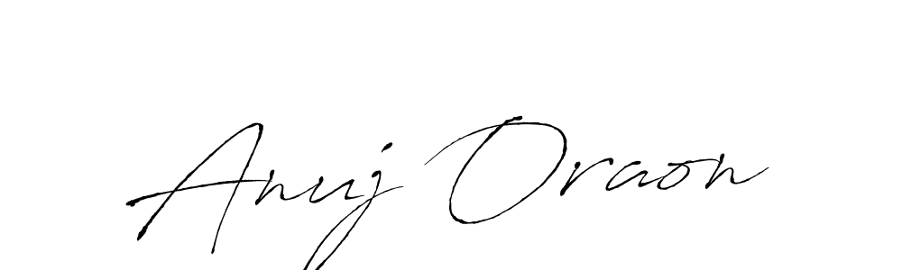 Design your own signature with our free online signature maker. With this signature software, you can create a handwritten (Antro_Vectra) signature for name Anuj Oraon. Anuj Oraon signature style 6 images and pictures png